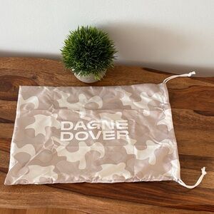 Dagne Dover Camo Drawstring Dust Bag 15x10.5”